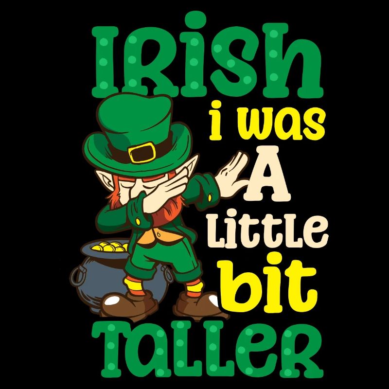 Lustigerweise war Iris am St. Patricks Day viel größer