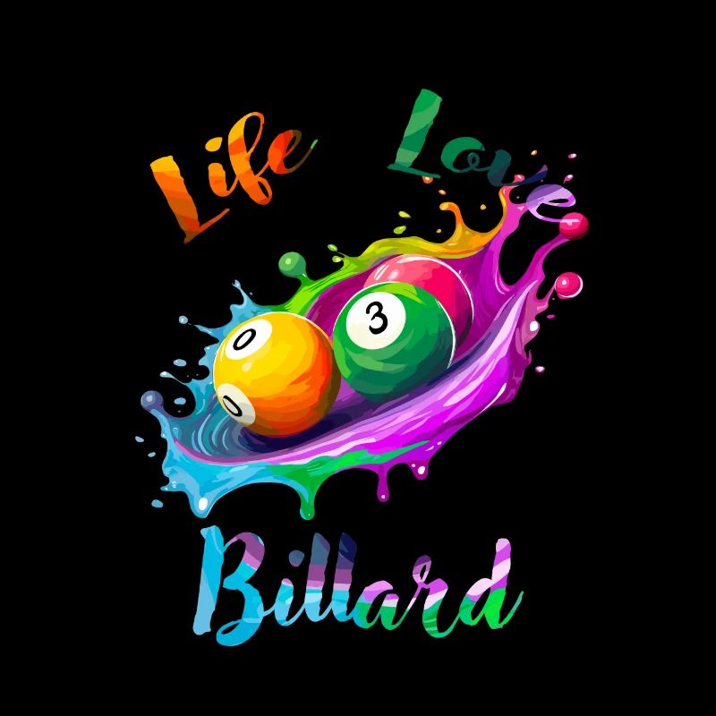 Leben Liebe Billard