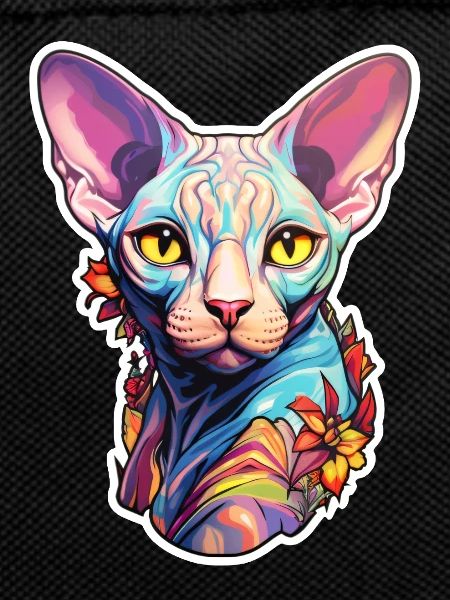 Sphynx-Katzenkopf