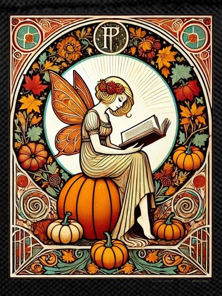 Reading Autumn Fairy