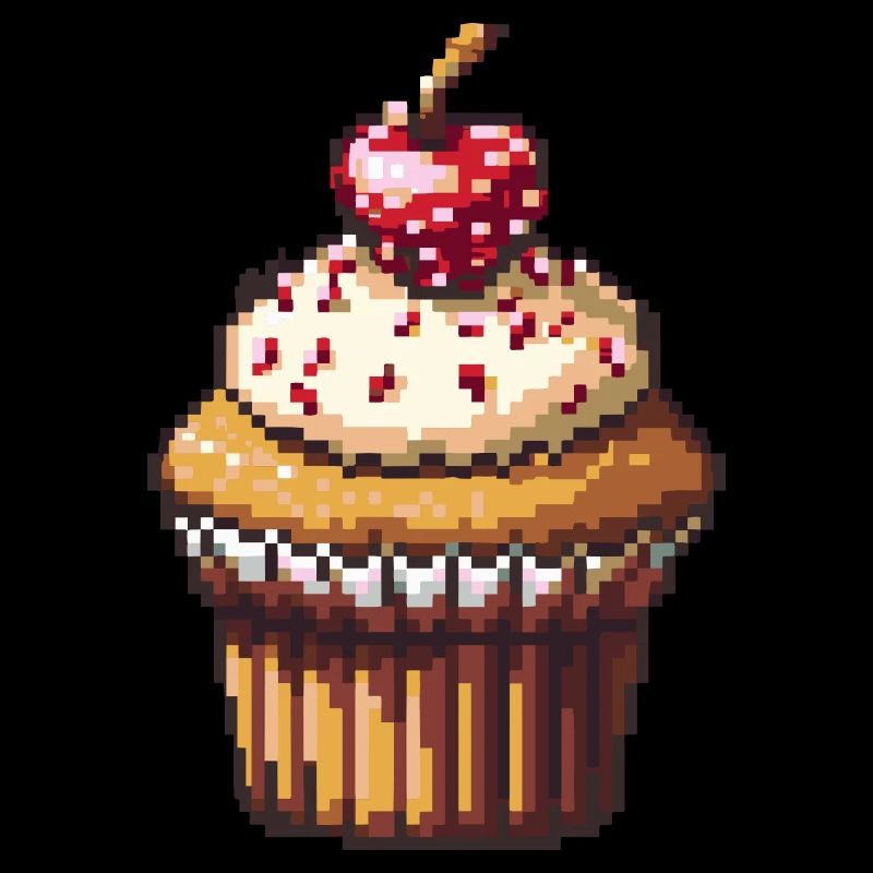 Muffin Pixel Gamer