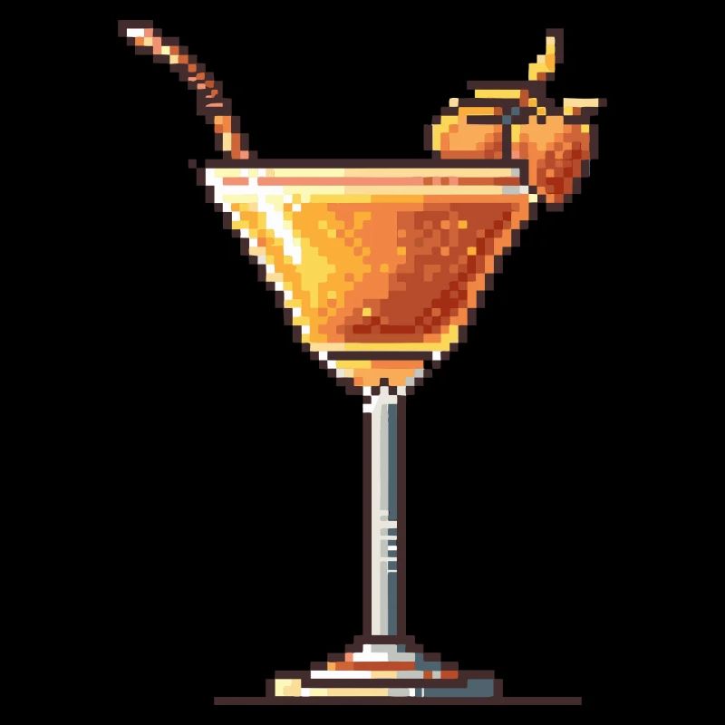 Cocktail Pixel Gamer