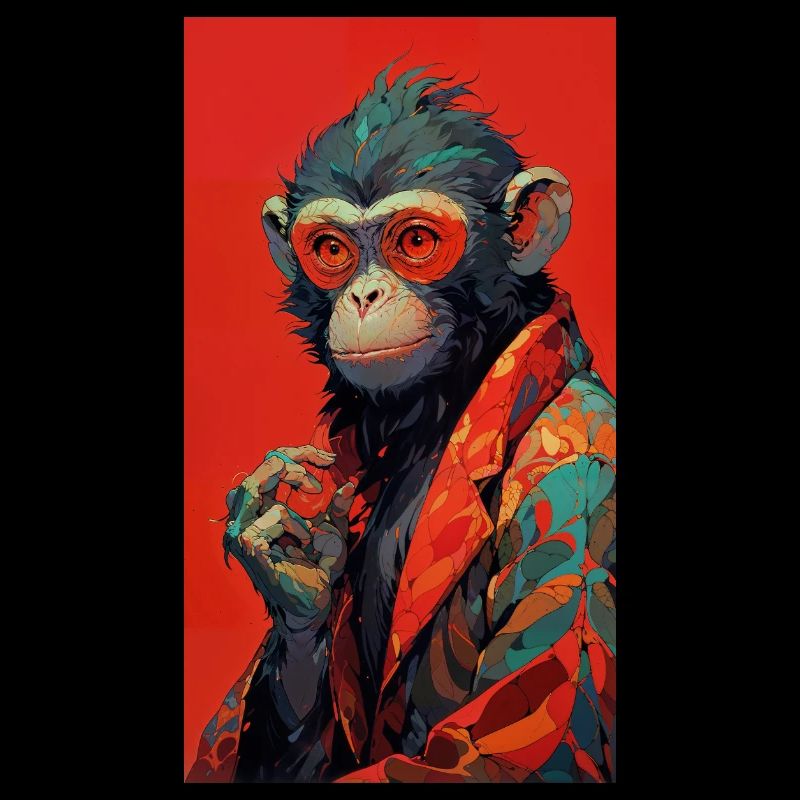 Vermillion Ape