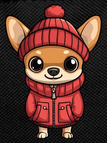 Chihuahua Dog Winter
