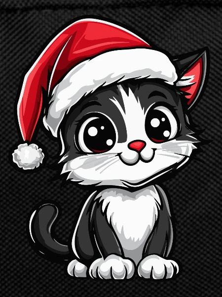 Cat Christmas Cute