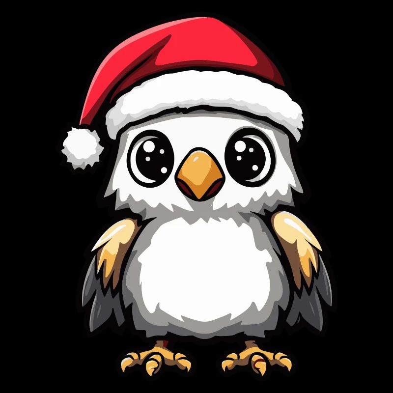 Aigle Noël mignon