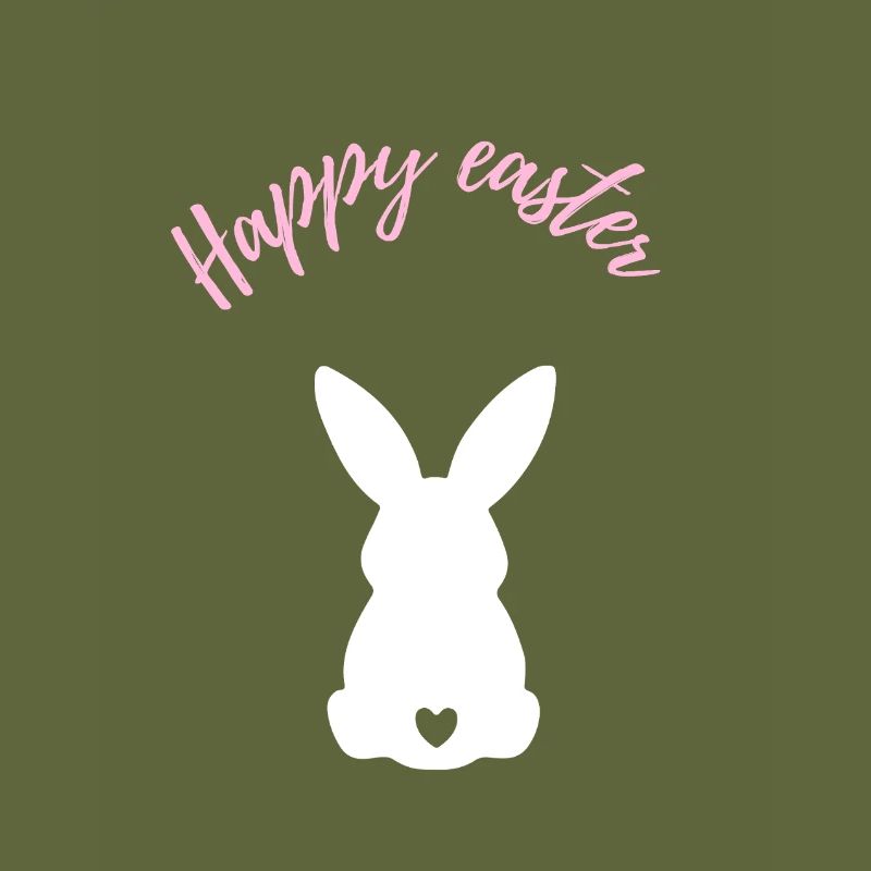 Happy Easter Cute Bunny Gift