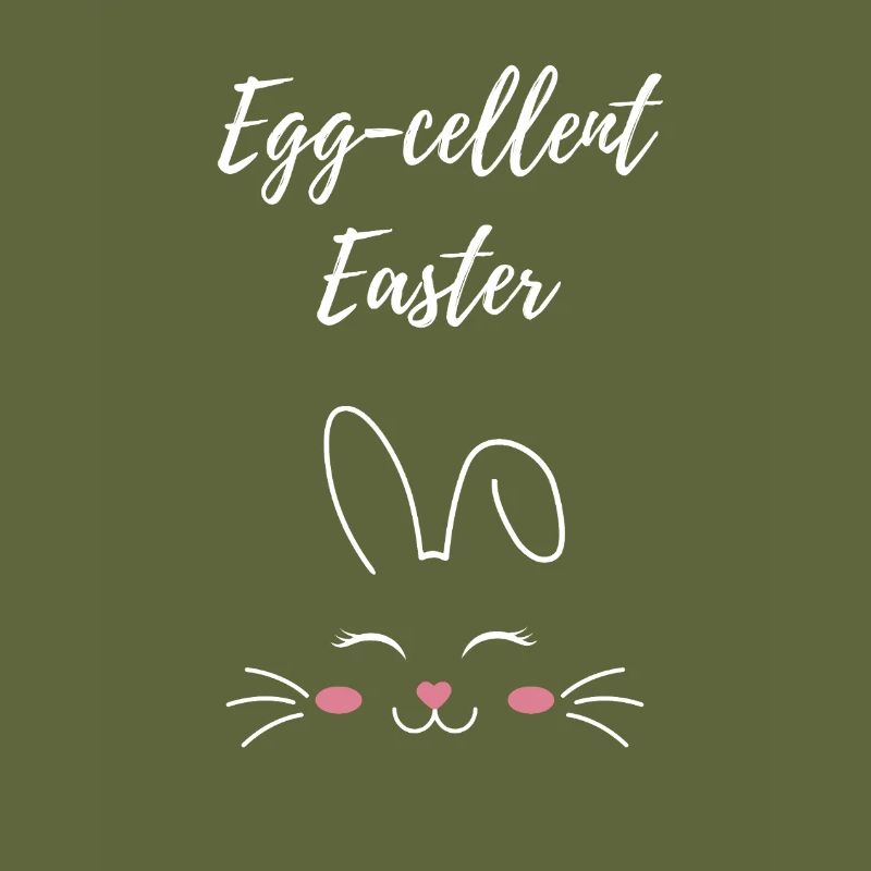 Osterhase süß Spruch Geschenk