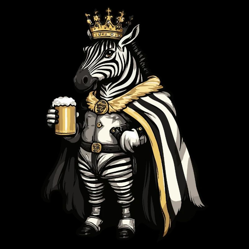 Bière Zebra Drôle