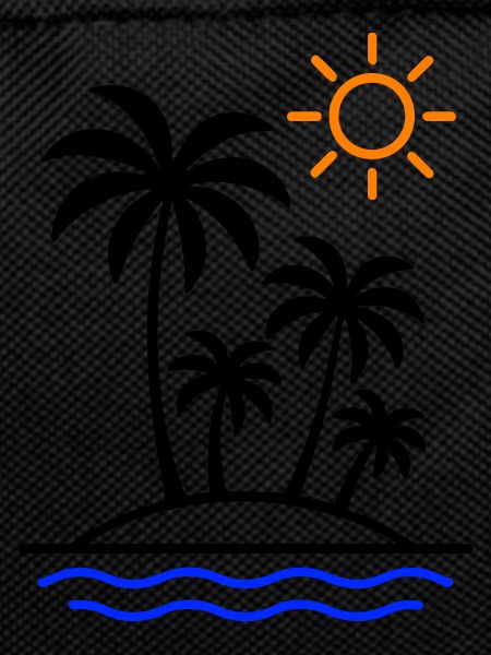 Island Summer Palm Trees