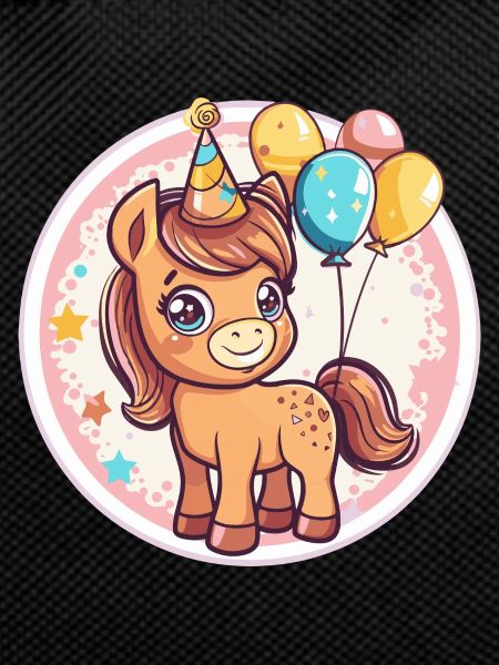 Cheval Anniversaire Bébé