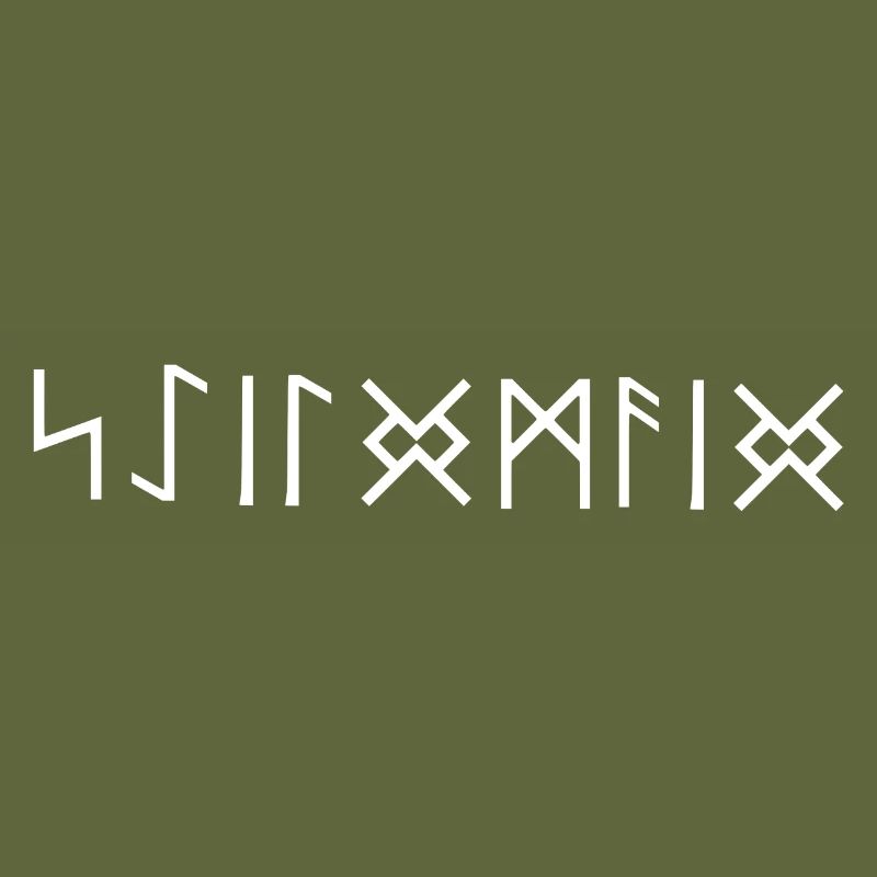 Schildmaid Rune Script Germanic Viking Celts
