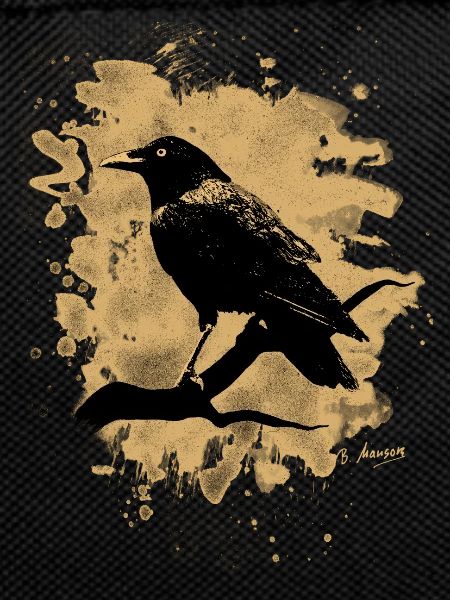 Crow bleached - natural