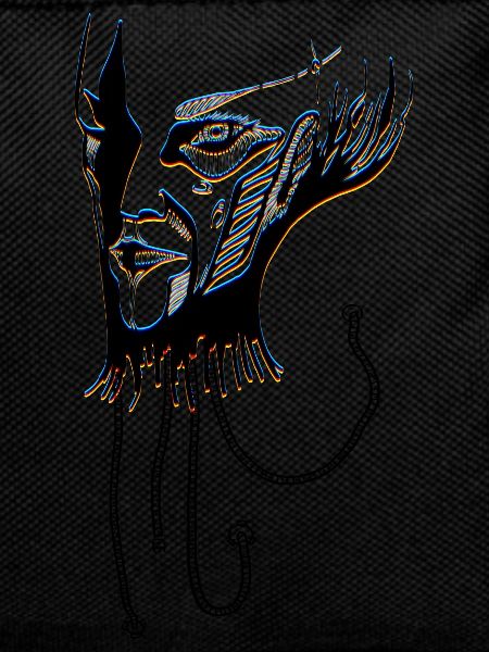 visage étrange