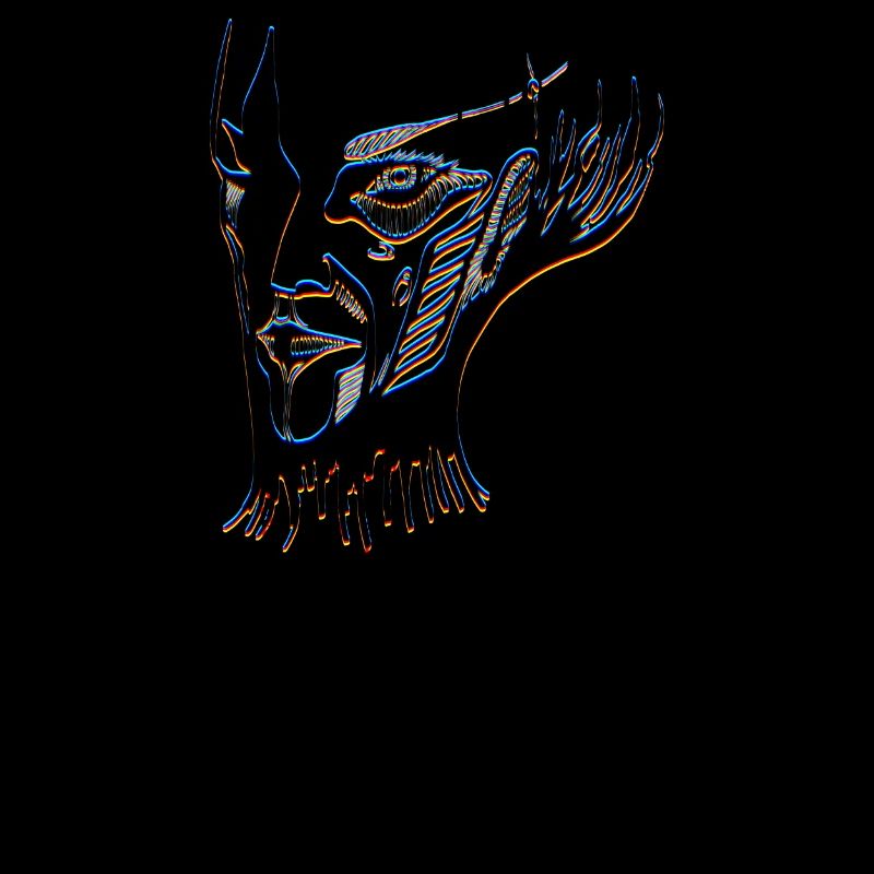 visage étrange