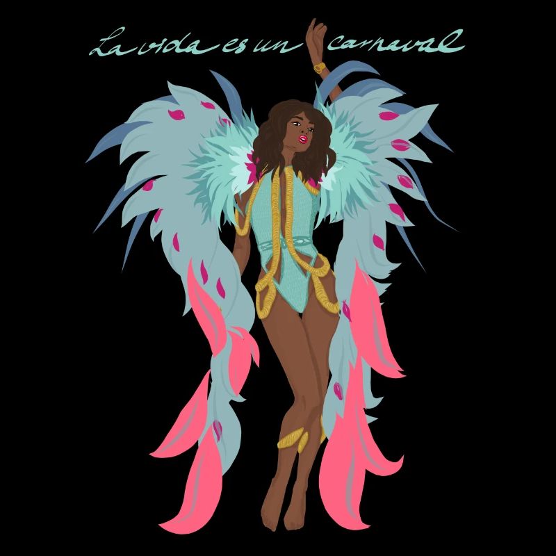 Femme danseuse samba
