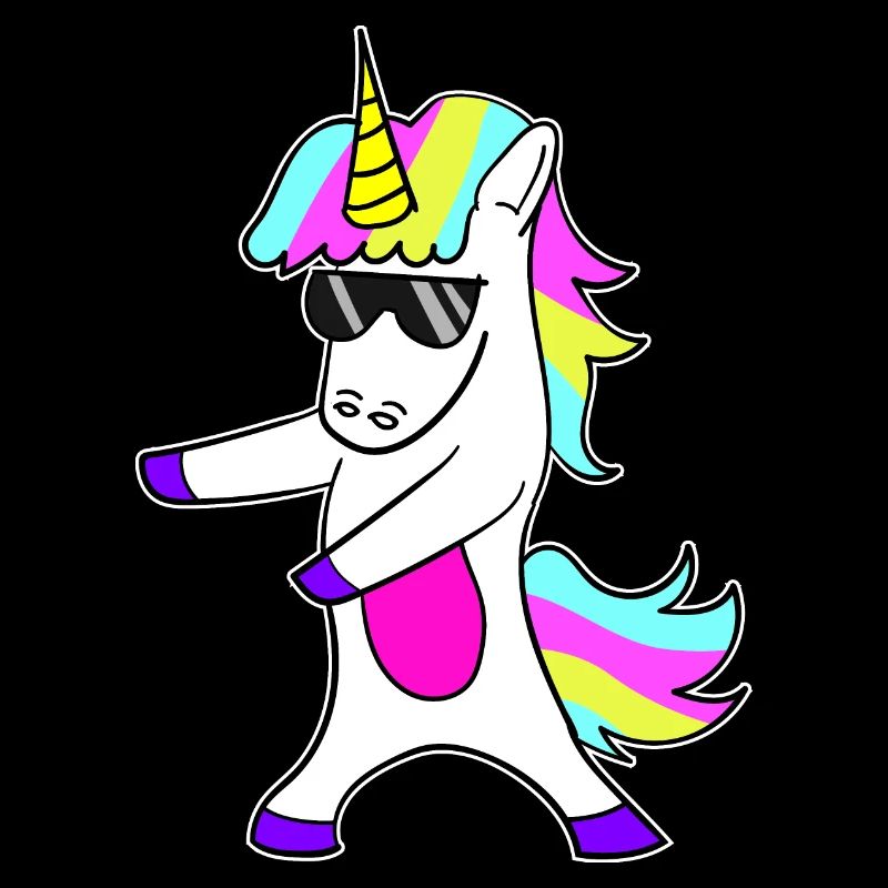 Unicorn Sunglasses Do the Floss Flossing