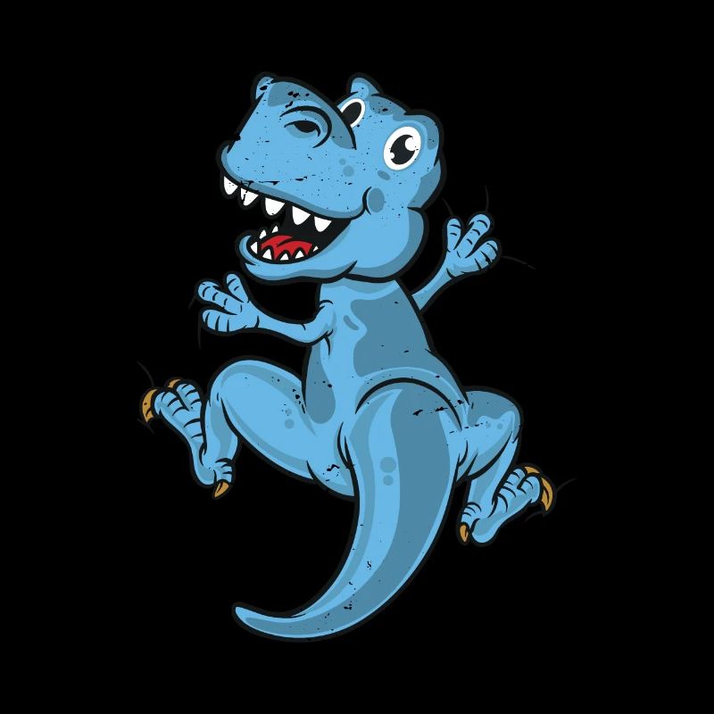 Dinosaure bleu