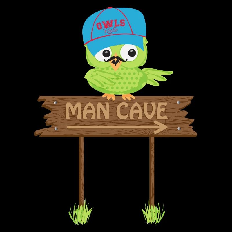 Owl MAN CAVE