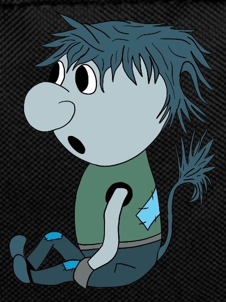 Troll bleu