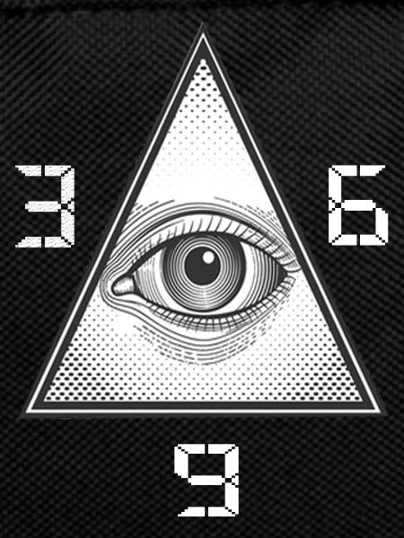 Pyramid All Seeing Eye 369