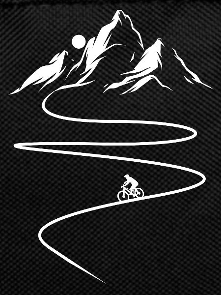 MTB Mountainbiker Downhill Motif Biking