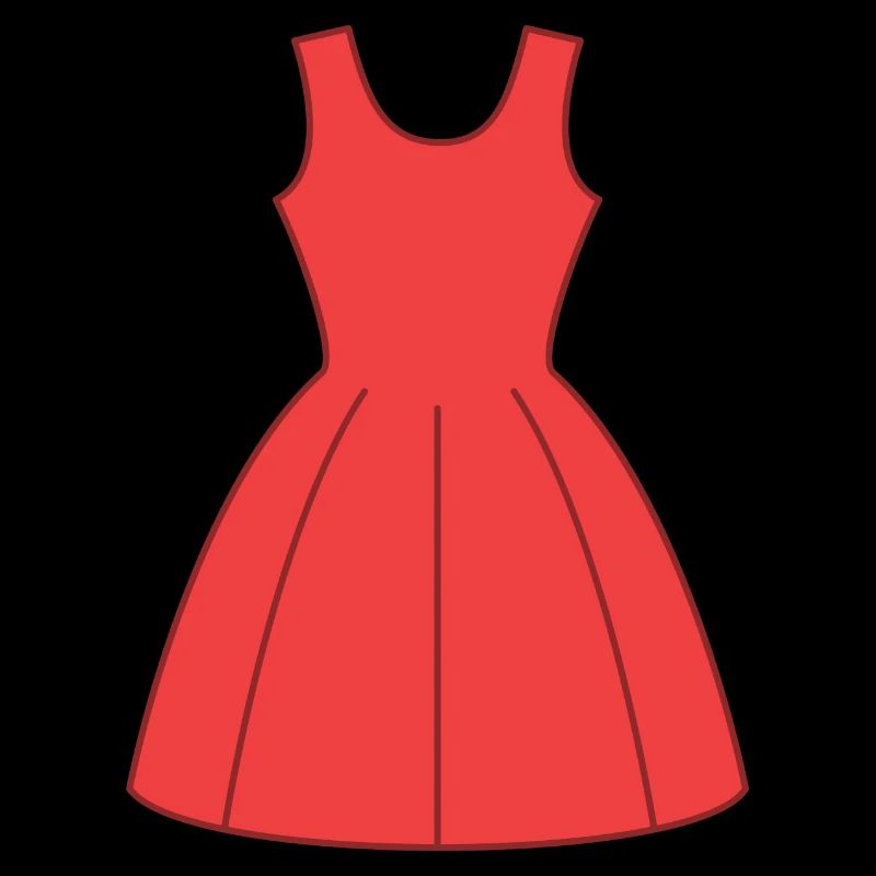 Rotes Kleid