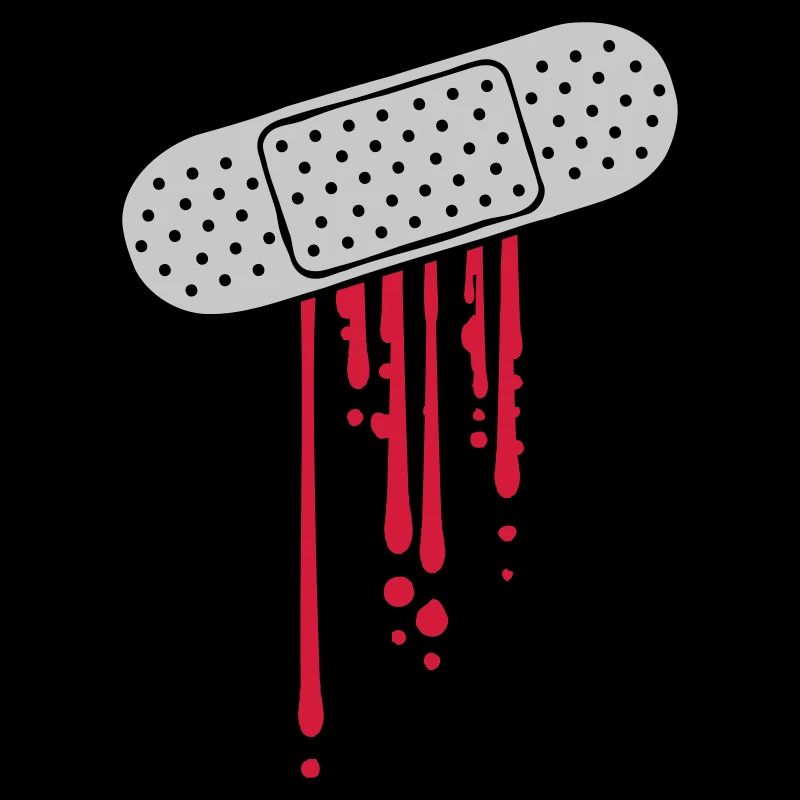 Design Pflaster Blut