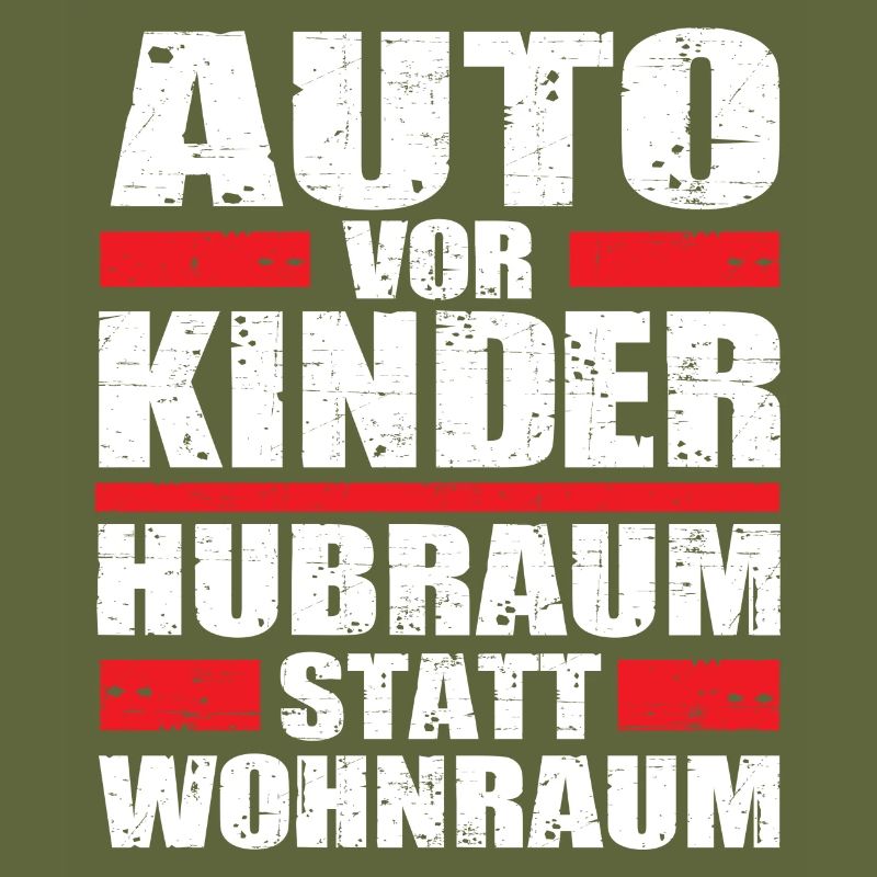 Auto vor Kinder hubraum statt wohnraum