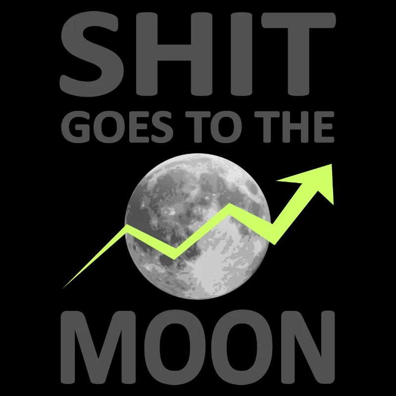 Shit goes to the Moon-Version 2-Satire 2022