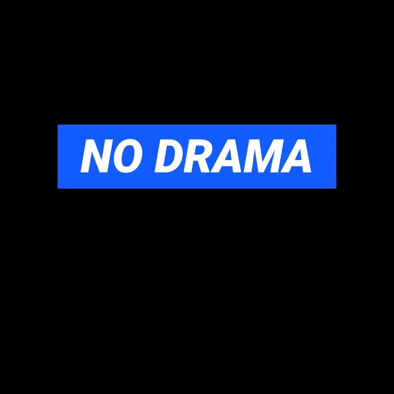 No Drama Design Blue