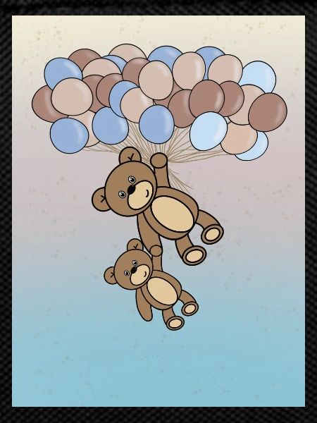 Bear Balloon Baby