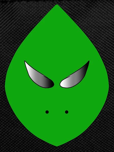 Green alien