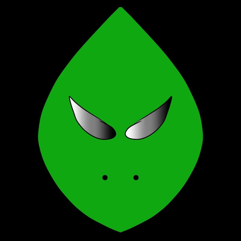 Green alien