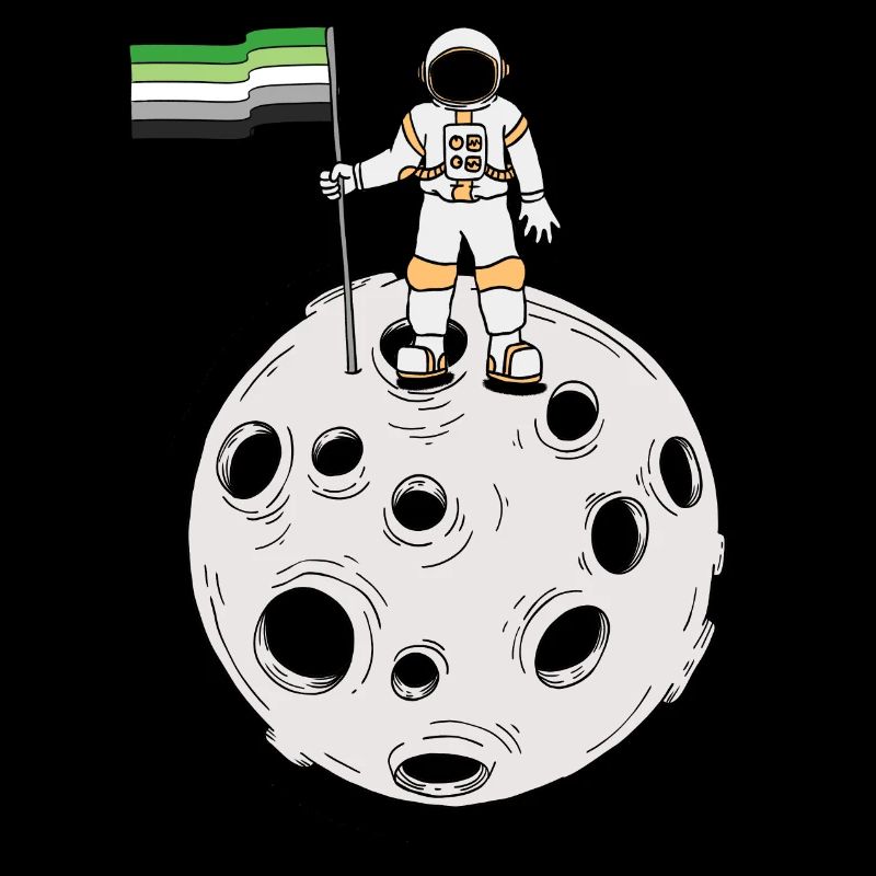 Aromatic astronaut Aromatic flag