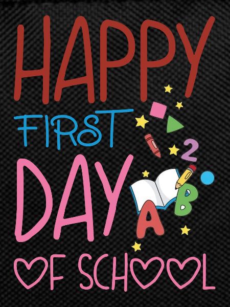 Happy first day of school