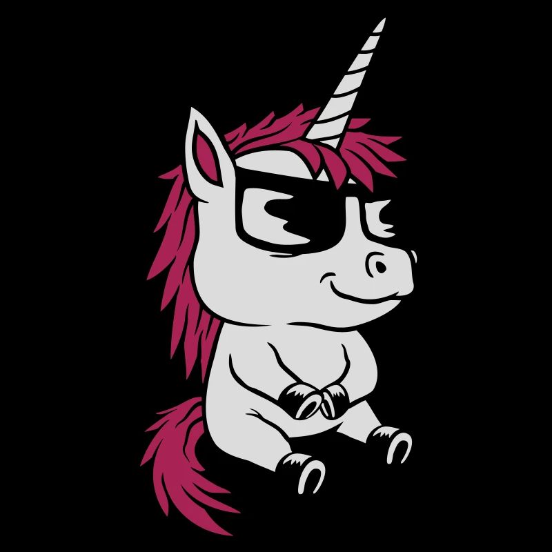 Cool Lunettes de soleil Unicorn Comic