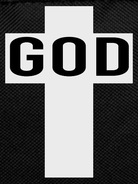GOD white cross