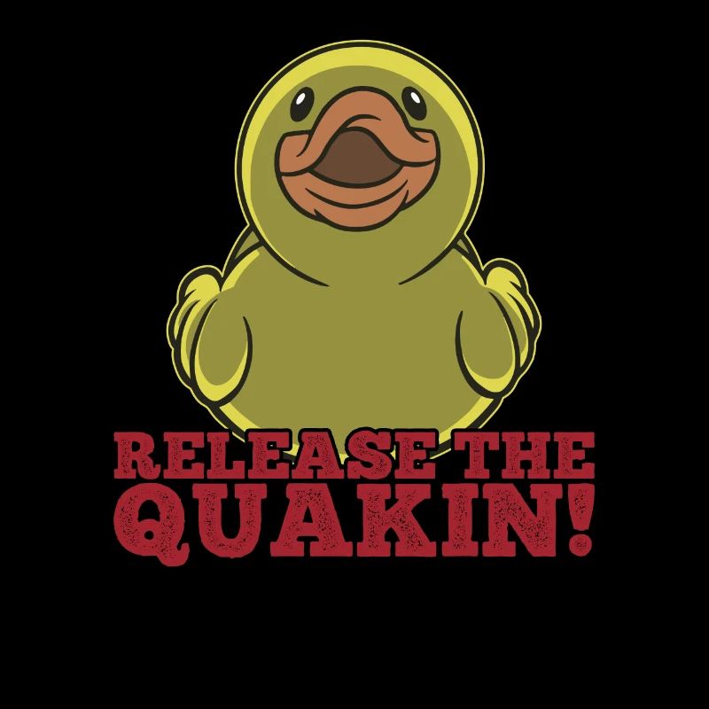 Yellow Duck Release The Quackin! Funny