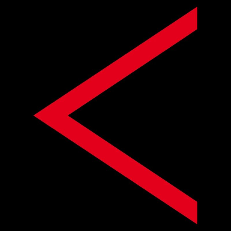 Flèche rouge