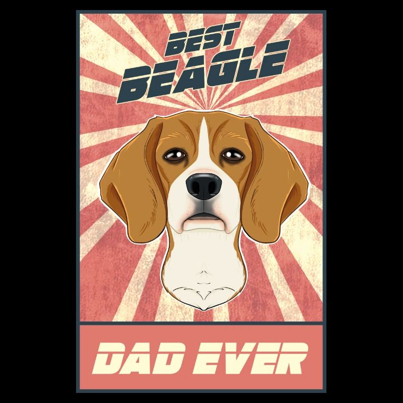 Best Beagle Dad Ever I Beagle Lover