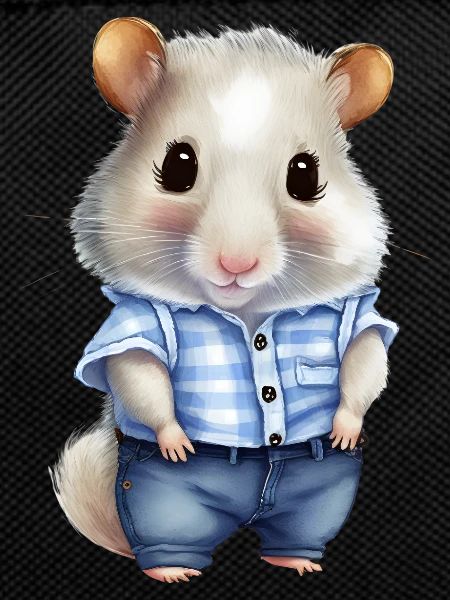 Cute hamster