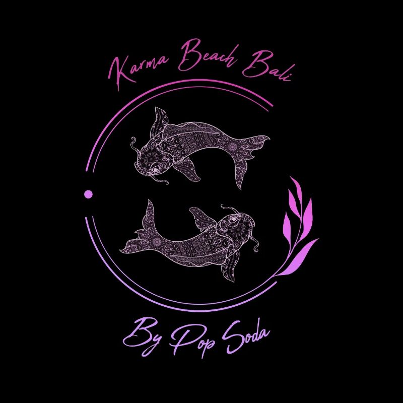 Karma Beach fish violet