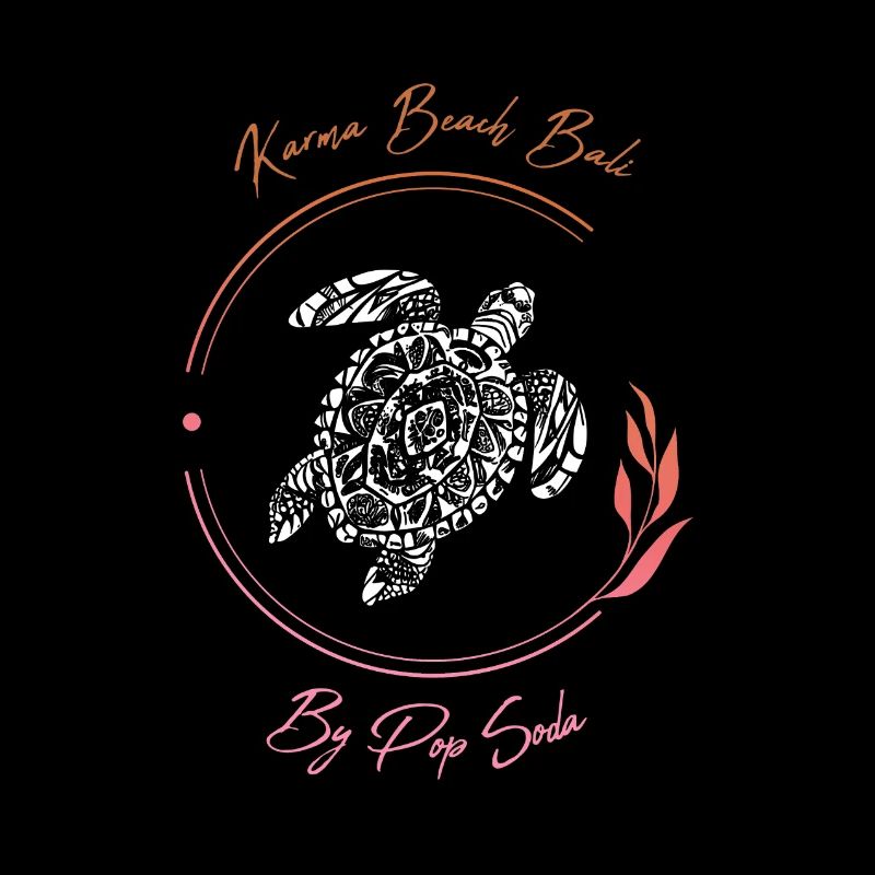 Turtle Karma Beach orange rose