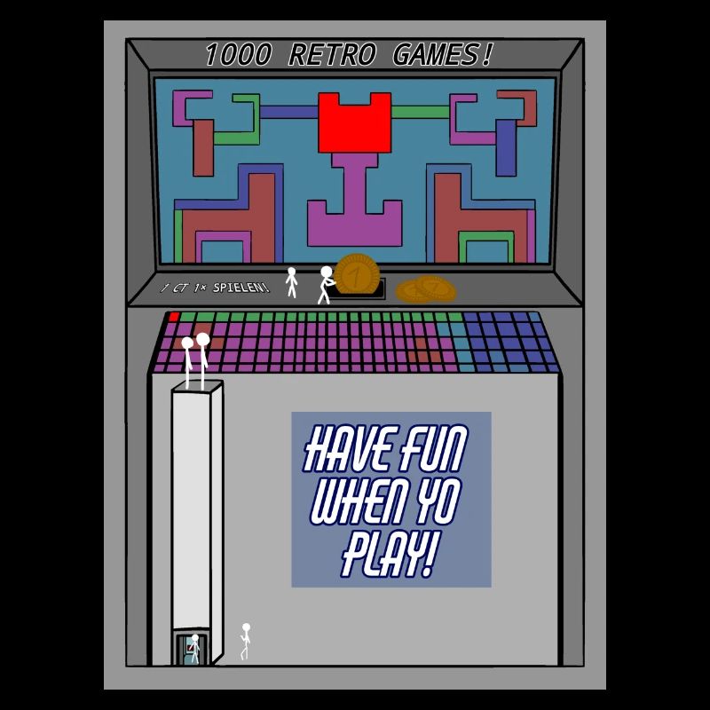 Retro spieleautomat