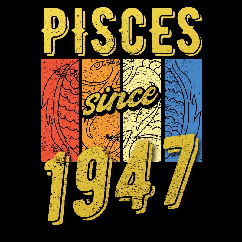 Pisces 1947 Birthday Zodiac Gift