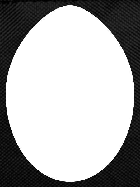 White Easter Egg