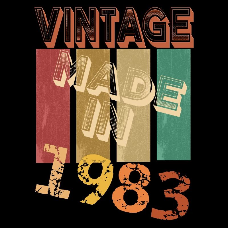 40. Geburtstag Vintage Geschenk Geschenkidee