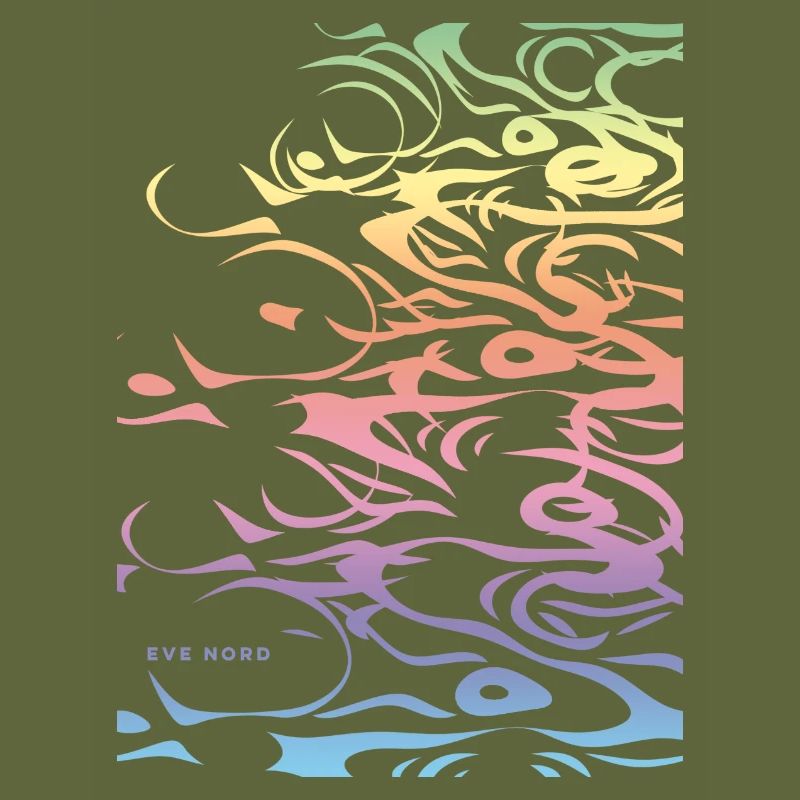 Abstract pattern modern Eve Nord Spring 2023