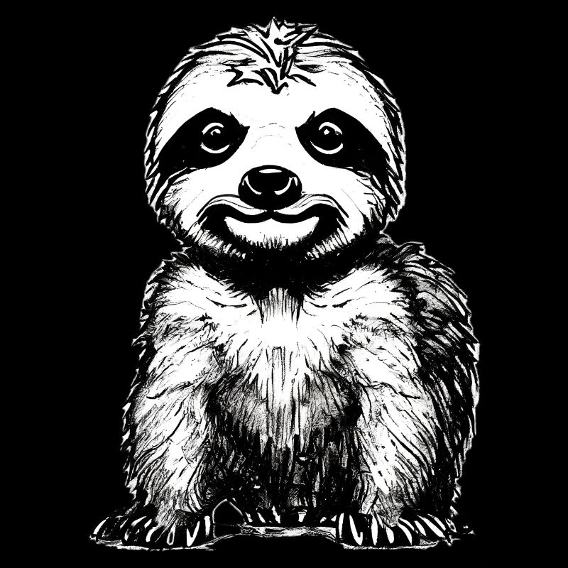 Sloth Fatigue Sloth Drawing Sloths